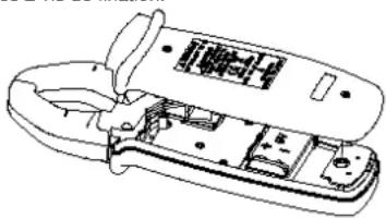 METRIX MX 675 - Remplacement de la pile - 1