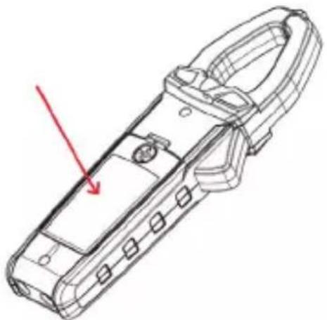 MULTIMETRIX CM604 - CAMBIO DE LAS PILAS - 1