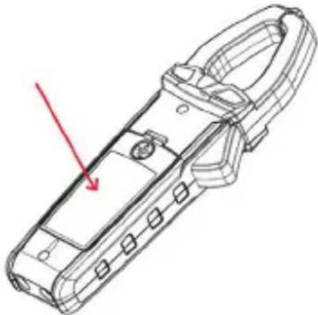 MULTIMETRIX CM604 - REPLACING THE BATTERY - 1