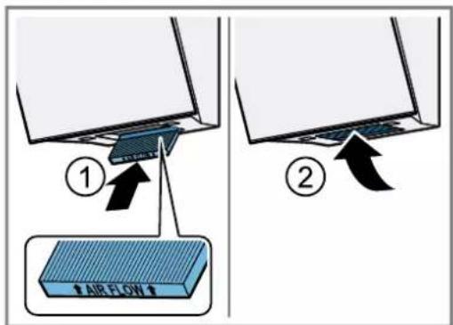 BOSCH DWJ91LT60 - Remplacer le filtre à odeurs - 2
