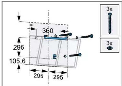 BOSCH DWJ91LT60 - Monter la suspension de l'appareil - 2