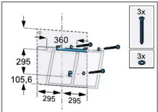 BOSCH DWJ81AN60 - Monter la suspension de l'appareil - 2