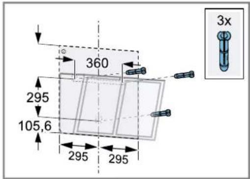 BOSCH DWJ81AN60 - Monter la suspension de l'appareil - 1