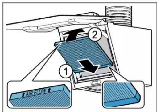 BOSCH DWJ67FN60 - Remplacer le filtrtre anti-odeurs - 2