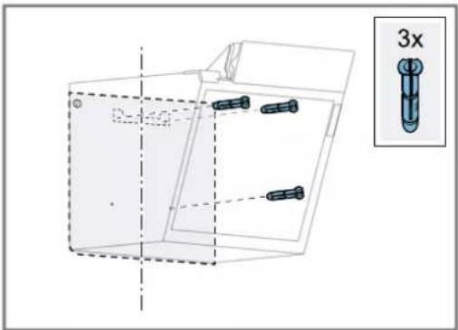 BOSCH DWJ67FN60 - Préparation du mur - 2