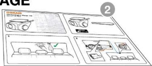 Osram ROADsight Rear 10 - CONTENU DE L'EMBALLAGE - 1