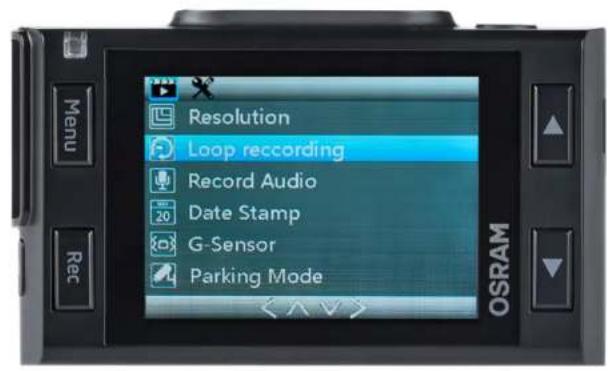 Osram ROADsight 20 - LOOP RECORDING - 1