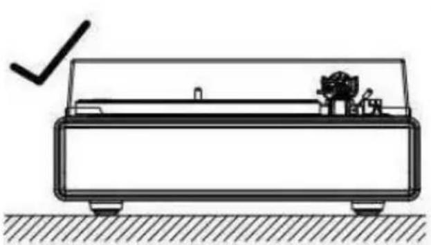 LENCO LS-470 - Iodrotobka nponrpbBaTeJ K pa6ote - 1