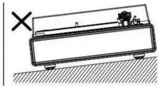 LENCO LS-470 - Installing the turntable - 2