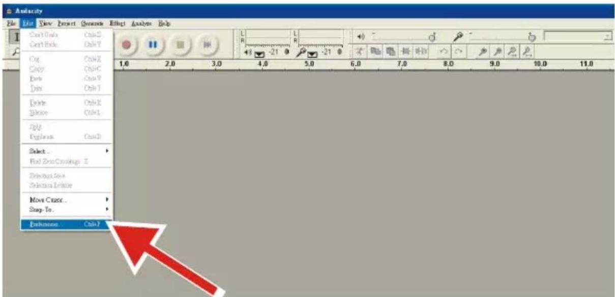 LENCO LS-470 - Uw PC instellen om met Audacity te werken - 1