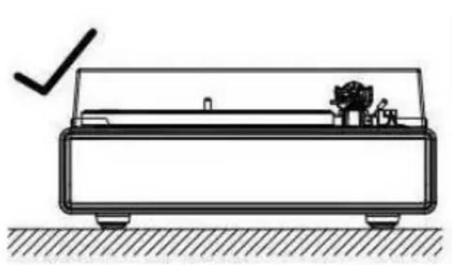 LENCO LS-470 - Installazione del giradischi - 1