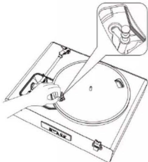 LENCO LS-470 - De riem verrangen - 2