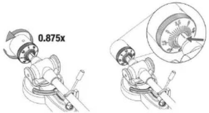 LENCO LS-470 - Regolazione della forza di tracciamento della cartuccia - 5