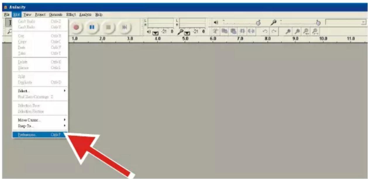 LENCO LS-470 - Setting up your PC to work with Audacity - 1