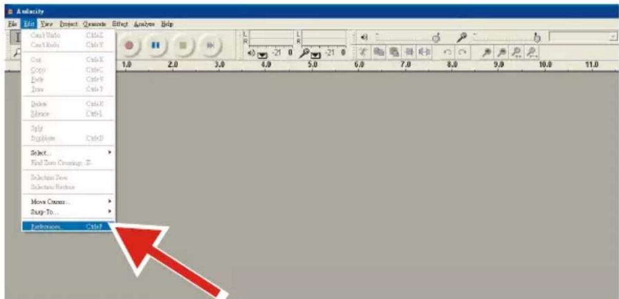 LENCO LS-470 - Vorbereitung des PCs für die Verwendung von Audacity - 1