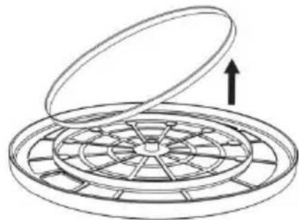 LENCO LS-470 - Entfernen Sie die Slipmat. - 4