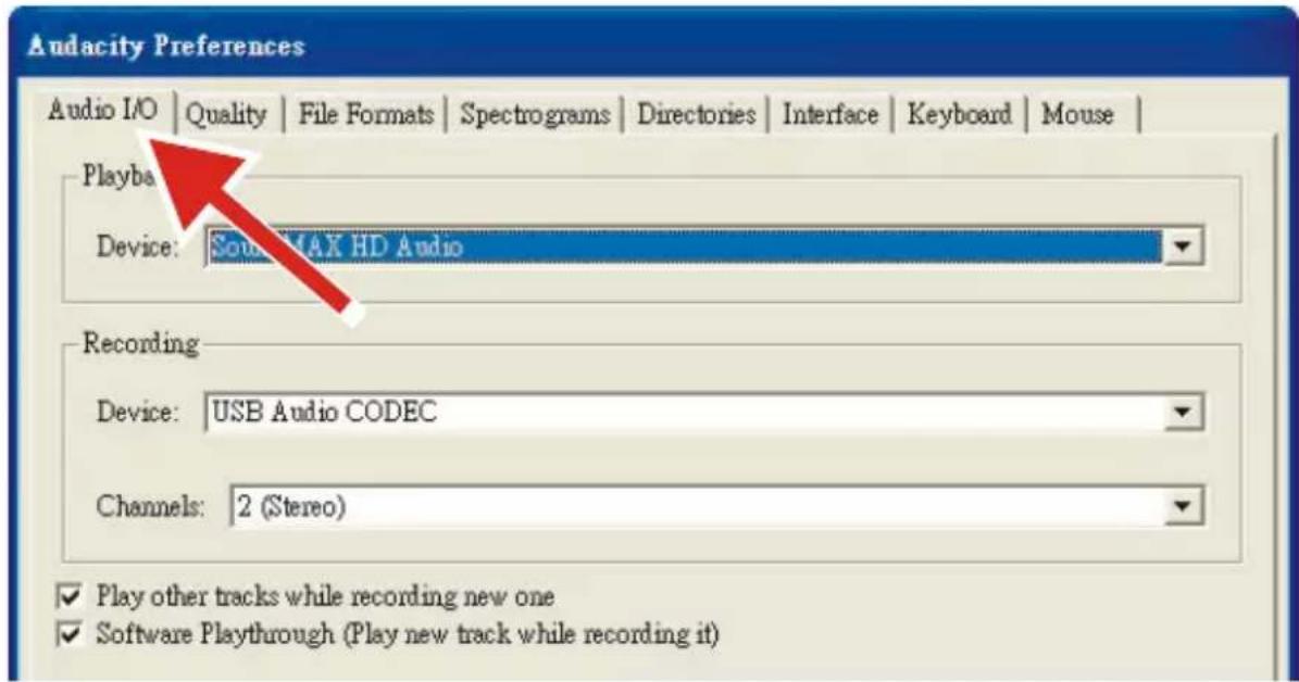 LENCO LS-470 - Uw PC instellen om met Audacity te werken - 2