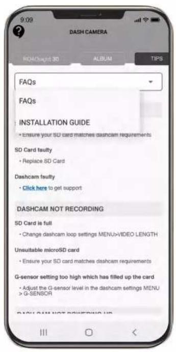 Osram ROADsight 30 - MENÜ DE PREGUNTAS FRECUYENTES - 1