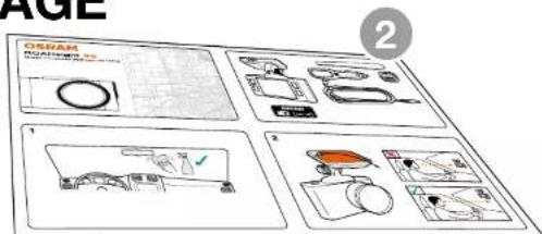 Osram ROADsight 30 - CONTENU DE L'EMBALLAGE - 1