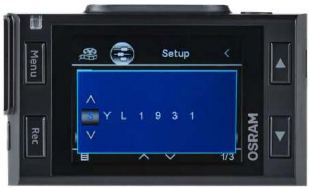 Osram ROADsight 30 - TABLECA REJESTRACYJNA - 2