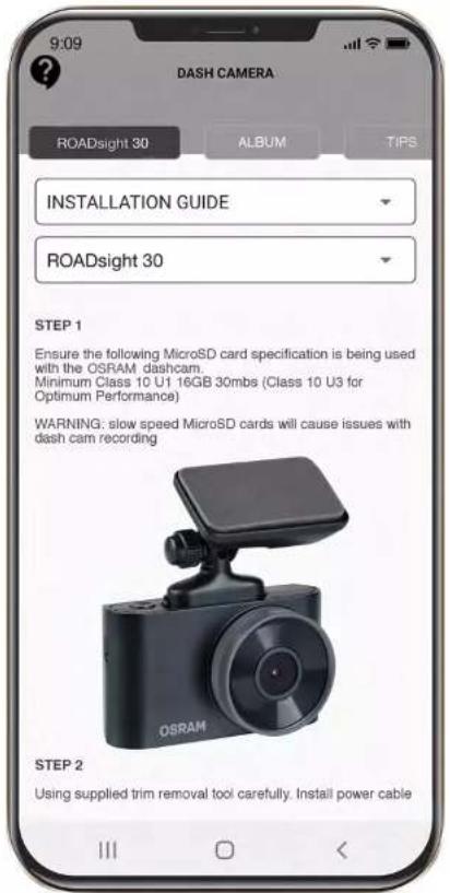 Osram ROADsight 30 - PRZED ROZPOCZECIEM UZYTKOWANIA - 3