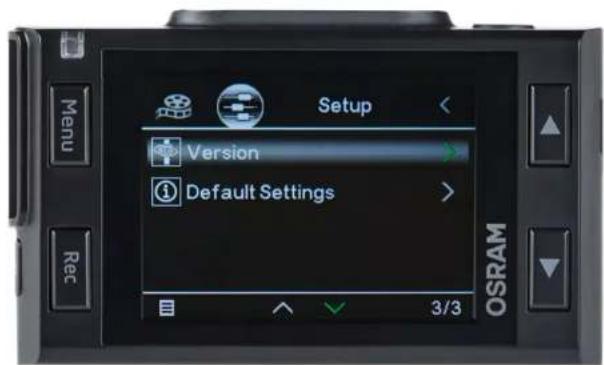 Osram ROADsight 30 - ERWEITERTE EINSTELLUNGEN - 1