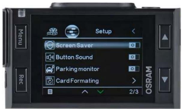 Osram ROADsight 30 - USTAWIENIA ZAAWANSOWANE - 2