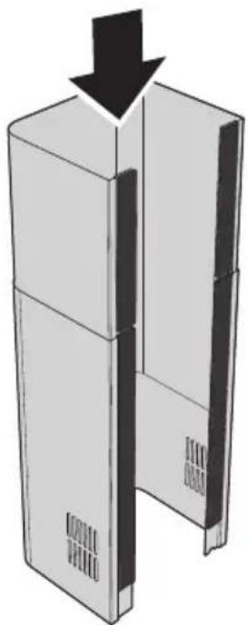 SMEG KT90DGME - Assemblage de la cheminée - 5