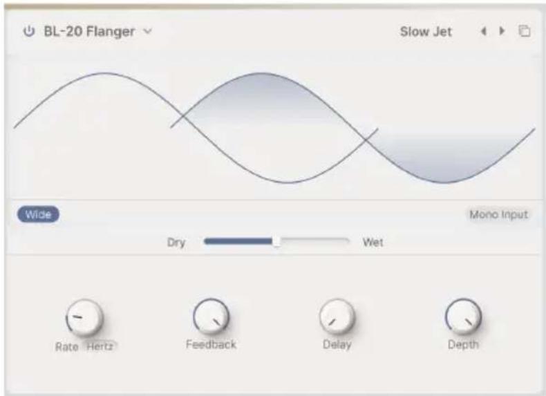 Arturia Augmented WOODWINDS - BL-20 Flanger - 1