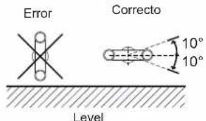 Error Correcto 10° 10° Level