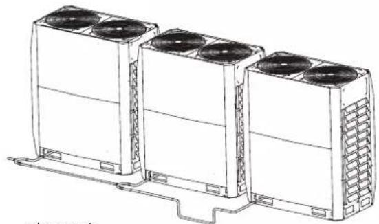 HTW V10 - Arrangement and Layout of Multiple Outdoor Units - 2