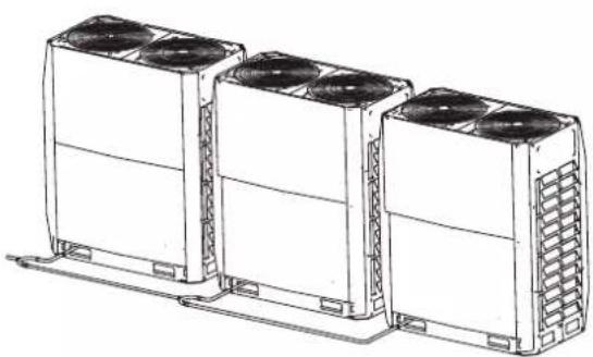HTW V10 - Arrangement and Layout of Multiple Outdoor Units - 1