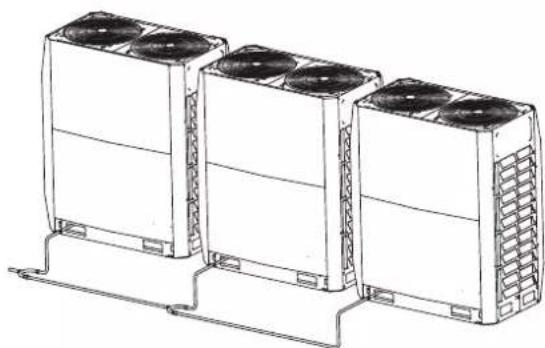 HTW V10 - Arrangement and Layout of Multiple Outdoor Units - 3