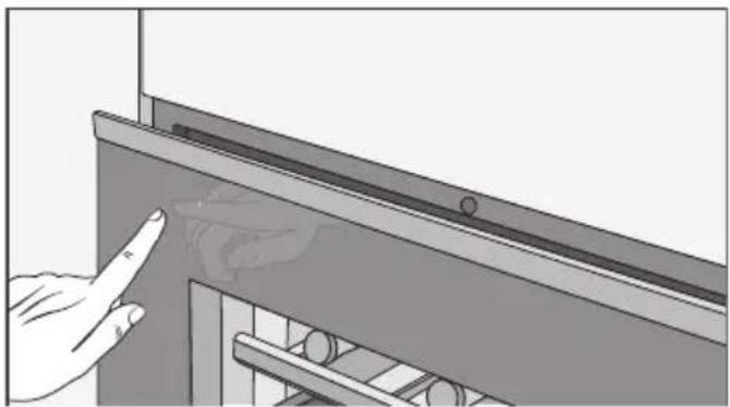 MIELE KWT 6422 iG-1 - Ouvrir la porte de l'appareil - 1
