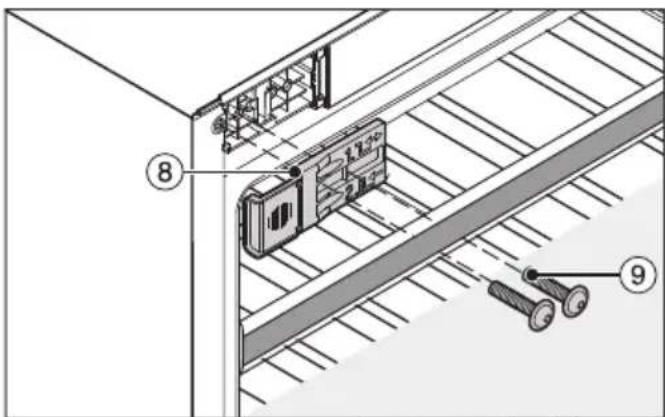 MIELE KWT 6422 iG-1 - Uniquement pour les parois de meuble d'une épaisseur de 16 mm : - 4
