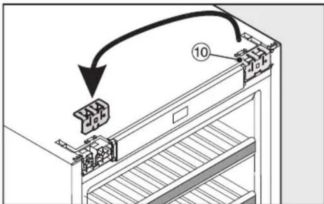 MIELE KWT 6422 iG-1 - Pour inverser la butée de porte, vous avez besoin des outils suivants : - 12