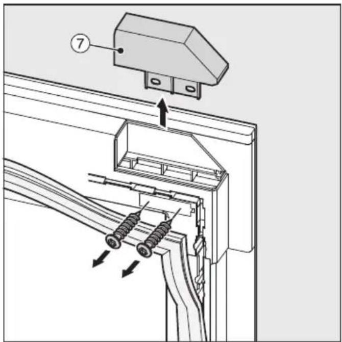 MIELE KWT 6422 iG-1 - Pour inverser la butée de porte, vous avez besoin des outils suivants : - 9