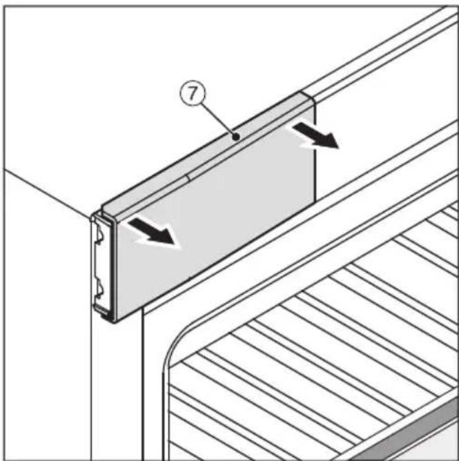 MIELE KWT 6422 iG-1 - Uniquement pour les parois de meuble d'une épaisseur de 16 mm : - 2
