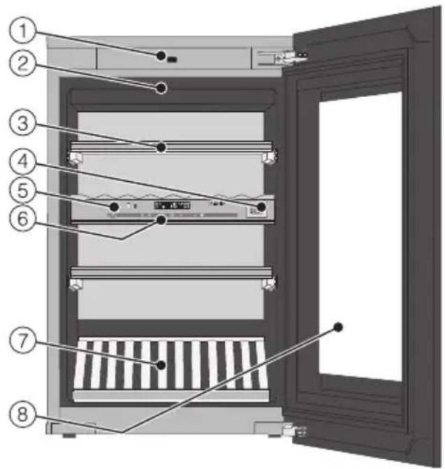 MIELE KWT 6422 iG-1 - Bandeau de commande - 2