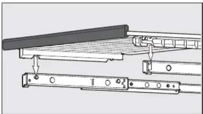 MIELE KWT 6422 iG-1 - Déplacer les clayettes en bois - 2