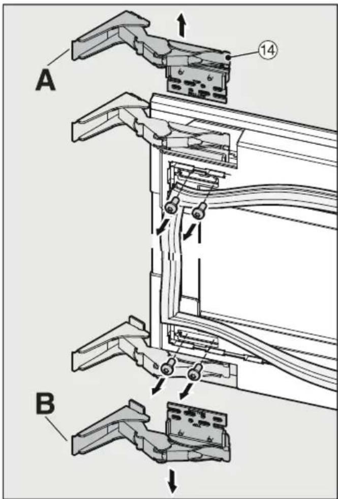MIELE KWT 6422 iG-1 - Pour inverser la butée de porte, vous avez besoin des outils suivants : - 15