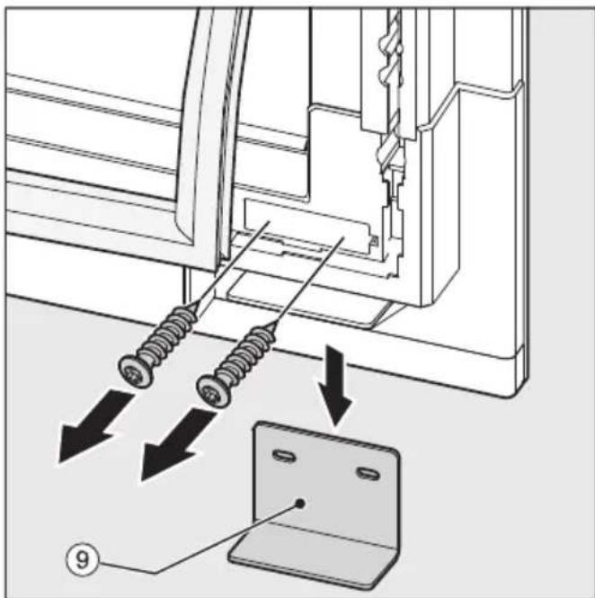 MIELE KWT 6422 iG-1 - Pour inverser la butée de porte, vous avez besoin des outils suivants : - 11