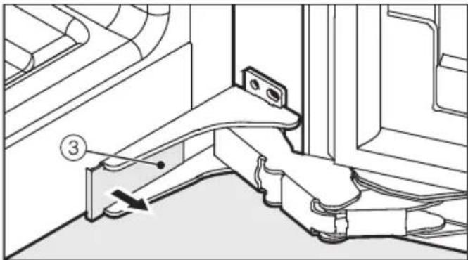 MIELE KWT 6422 iG-1 - Pour inverser la butée de porte, vous avez besoin des outils suivants : - 3