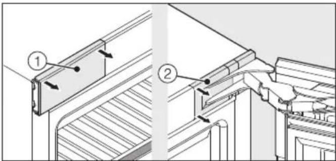 MIELE KWT 6422 iG-1 - Pour inverser la butée de porte, vous avez besoin des outils suivants : - 2