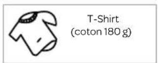 T-Shirt (coton 180 g)