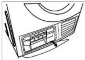 INVENTUM VDW9030B - WAARSCHUWING! Gebruik geen harde/scherpe voorwerpen! Gebruik de droger niet zonder de condensoreenheid! - 1