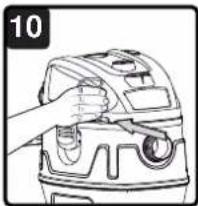 Vacmaster Professional Beast VFB511B - GENERAL ASSEMBLY INSTRUCTIONS - 11