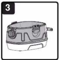 Vacmaster Professional Beast VFB511B - INSTALLING DUST COLLECTION BAG - 3