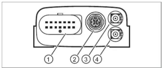 IFM CR3171 - Connecteurs - 2