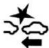 Pontiac Firefly (1995) - Automatic Emergency Braking (AEB) Disabled Light - 1
